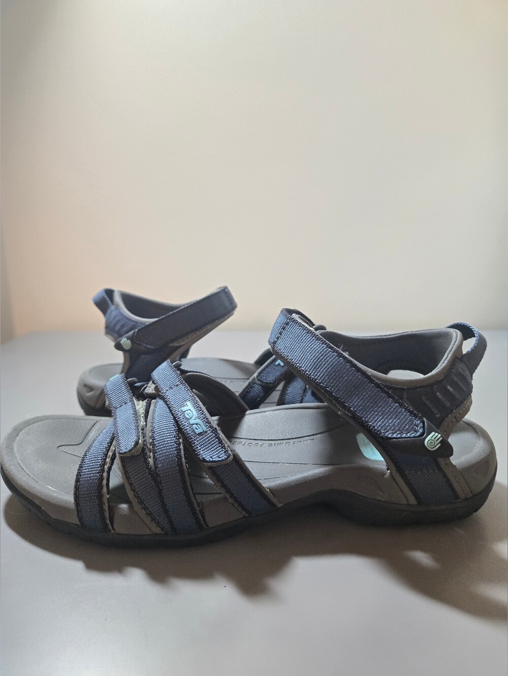 Teva Women's Tirra Hiking Sandals Navy Size 8 Comfort, Othotic, Gorpcore Granola - Picture 5 of 6